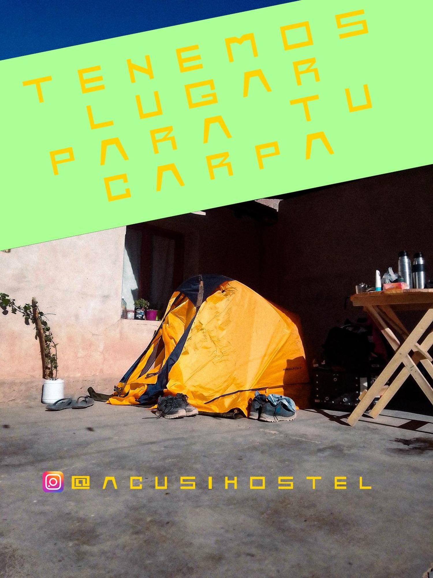Acusi Hostel Camping Умауака Экстерьер фото